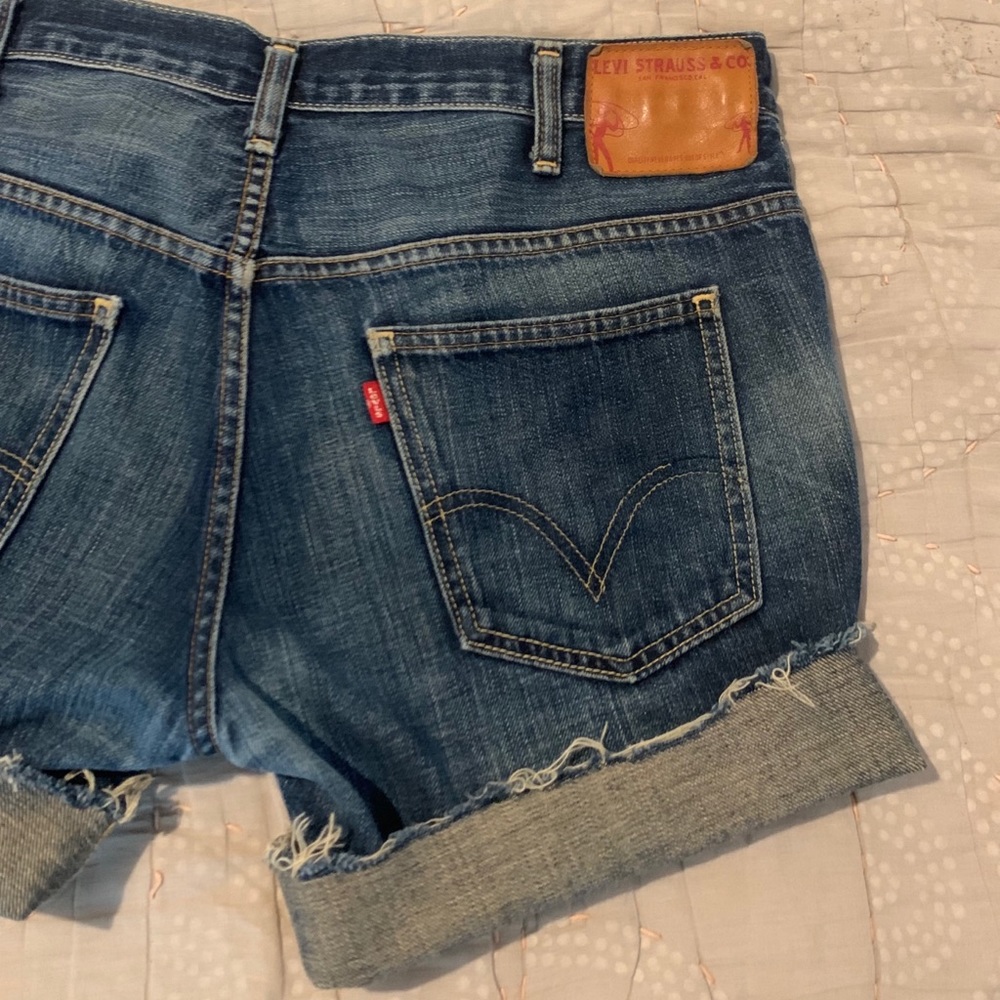 Vintage Levi’s Cutoff Denim Shorts - Picture 8 of 8